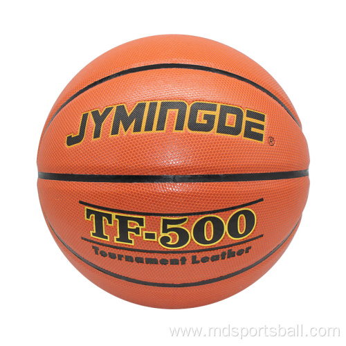 Custom leather basketball ball size 6